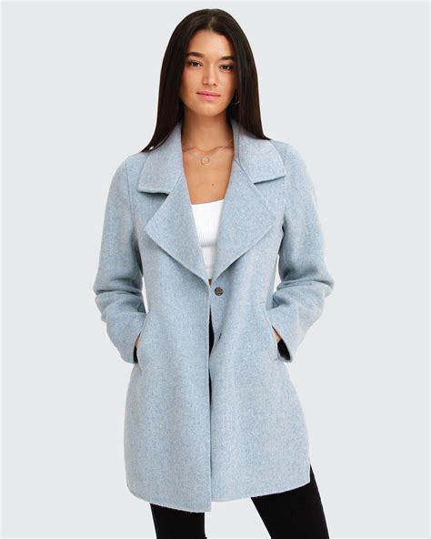 oversized wool blend jacket.